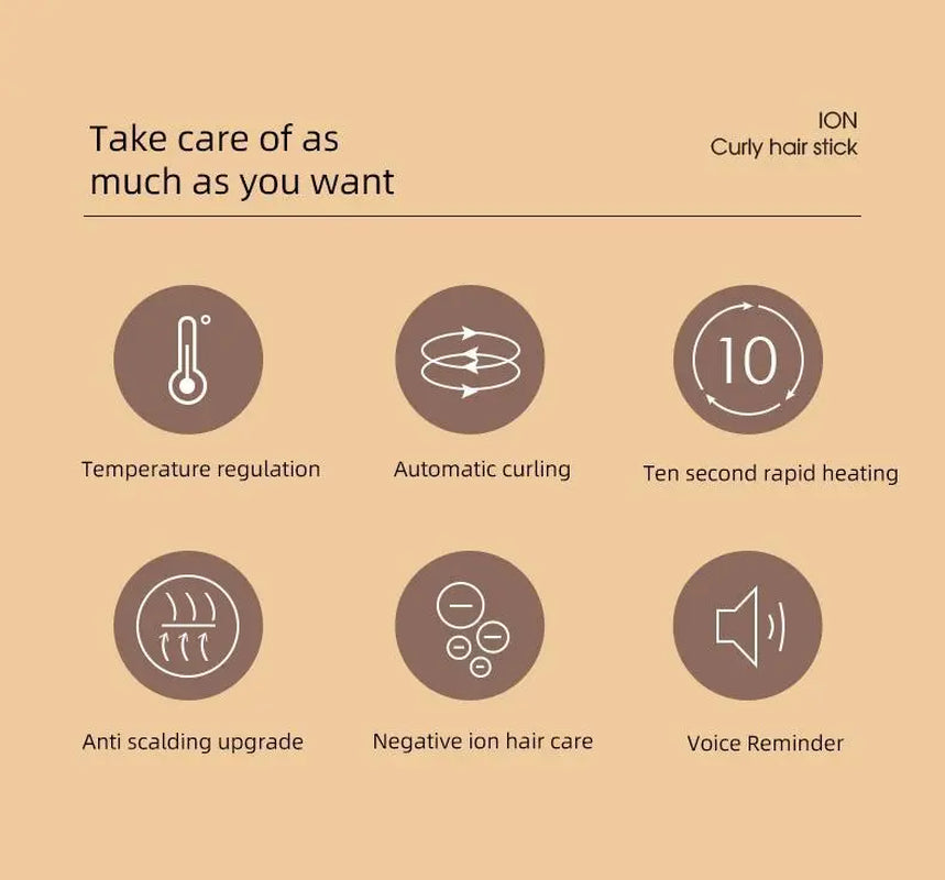 Automatic Curling Tool [No Hair Damage!!]