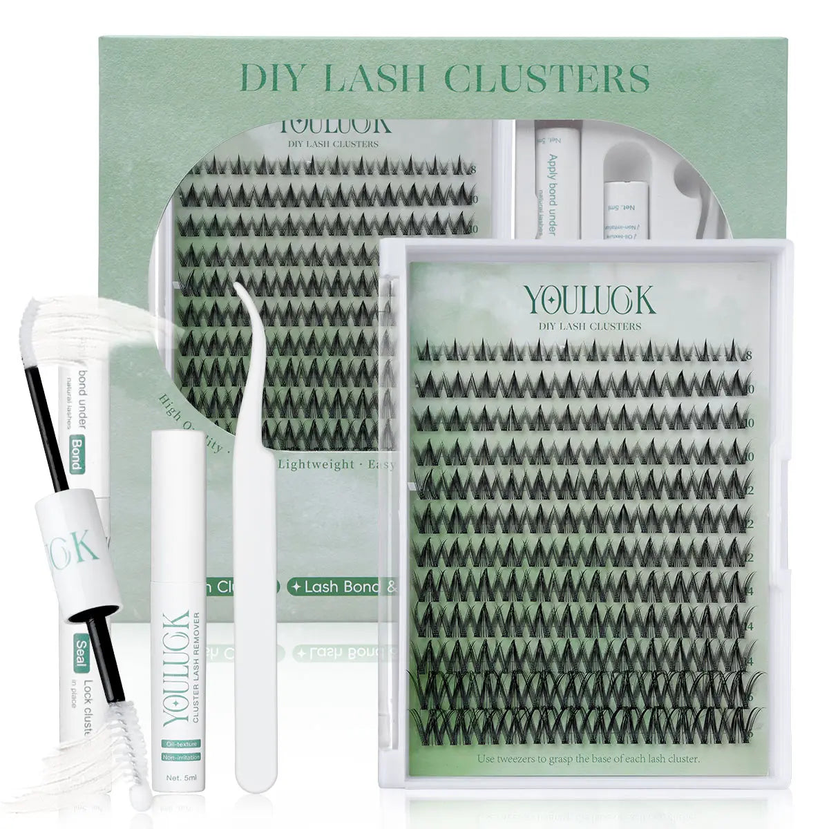 YOULUCK DIY Lash Clusters Kit