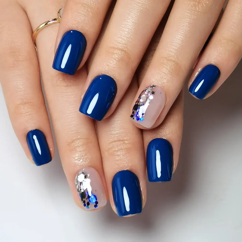 Milky White Press on Nails | Curvlife Nail | 30Pcs 