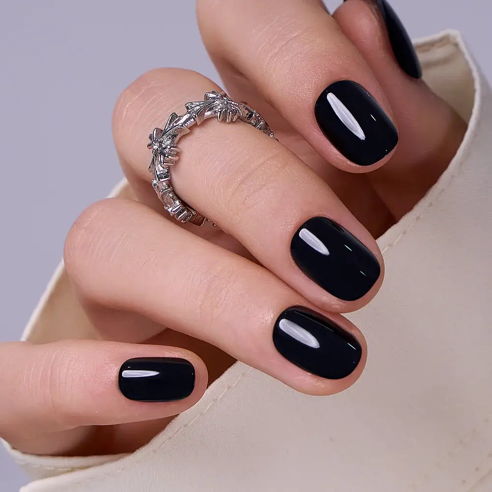 Milky White Press on Nails | Curvlife Nail | 30Pcs 