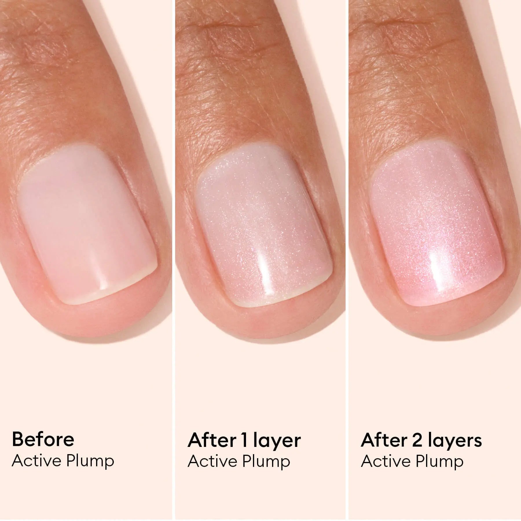 Manucurist Active Plump - Nail Strengthener & Enhancer - Volumizing Effect for Fuller Nails