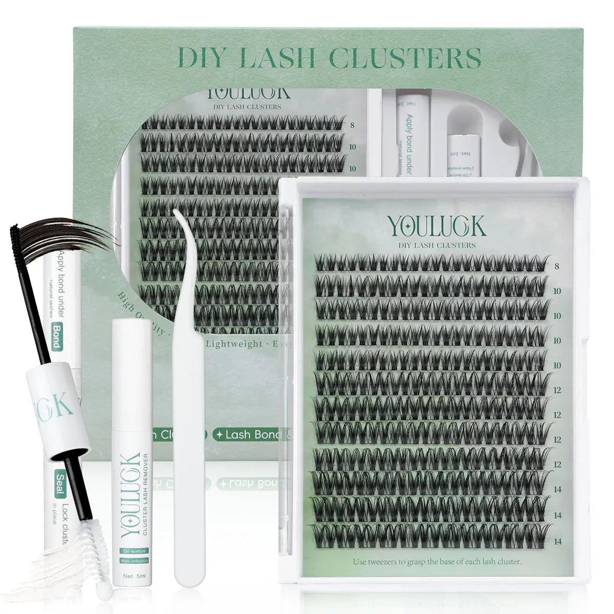 YOULUCK DIY Lash Clusters Kit
