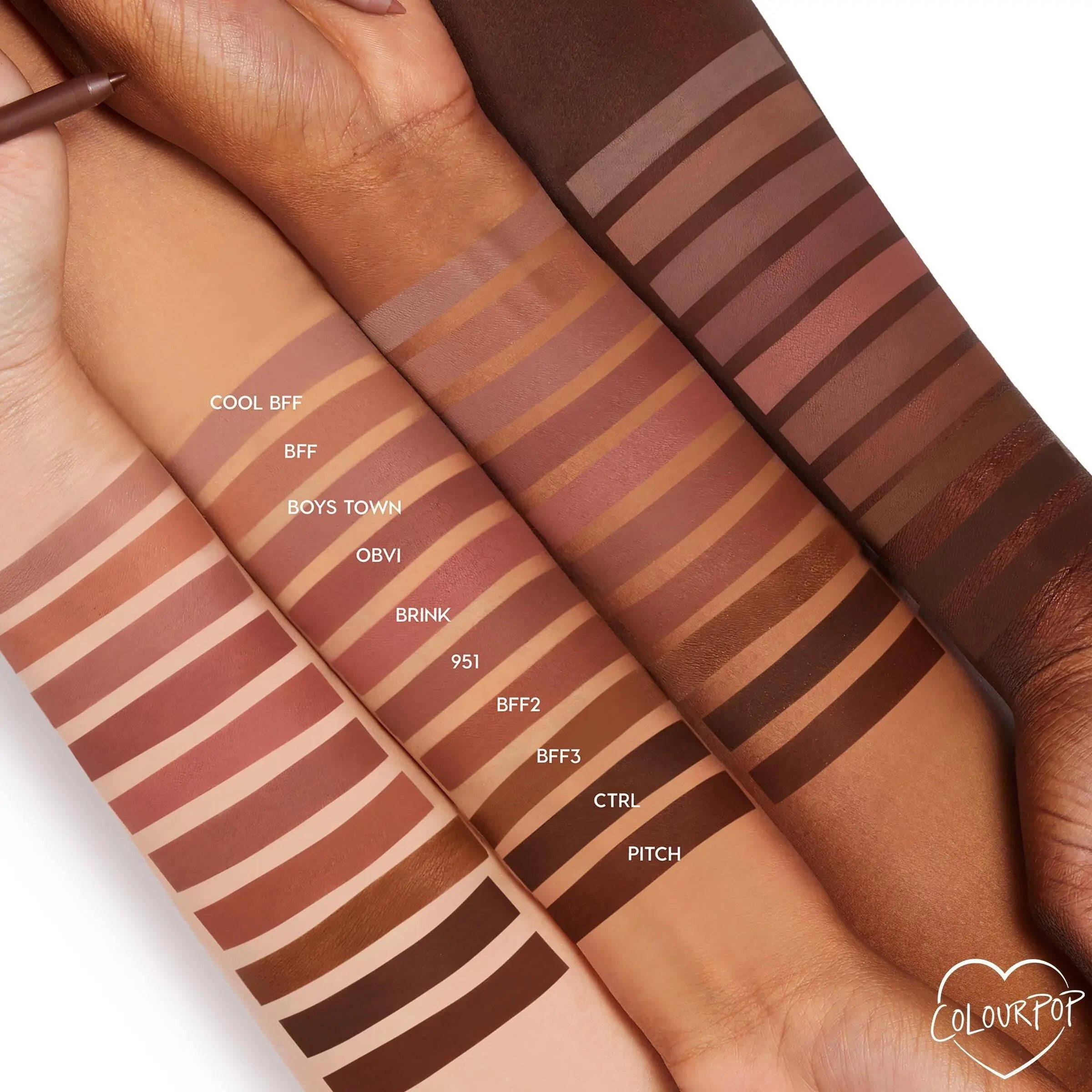 Colourpop® Lippie Pencil Vaults 