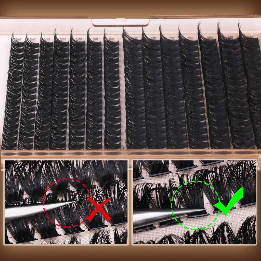Geeneiya Volume Lash Clusters Kit