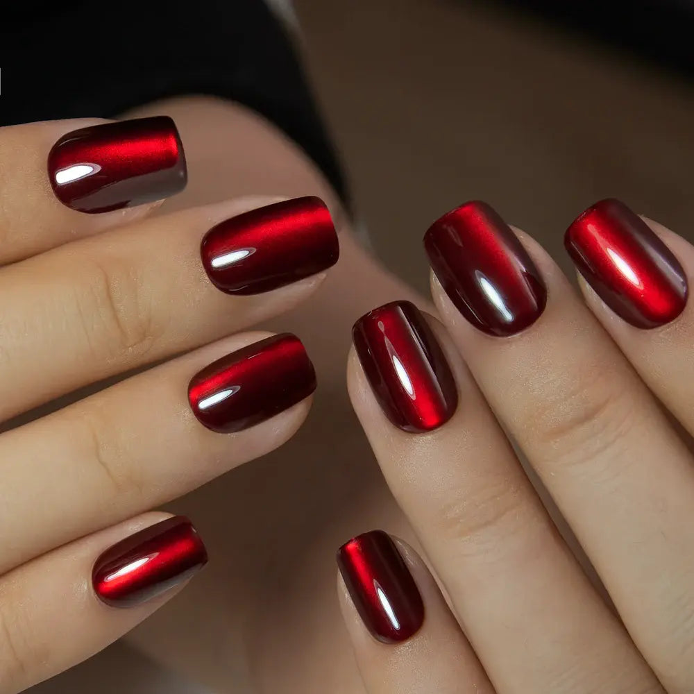 Milky White Press on Nails | Curvlife Nail | 30Pcs 