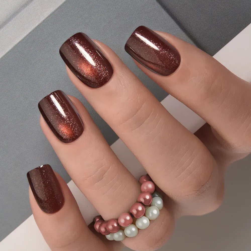 Milky White Press on Nails | Curvlife Nail | 30Pcs 