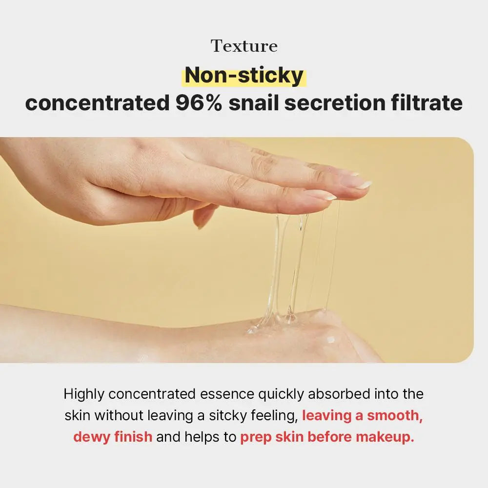 [COSRX Official] Advanced Snail 96 Mucin Power Essence (100Ml) | the ORIGINAL SNAIL MUCIN ESSENCE, GLOBAL TOP SELLER, Korean Skin Rejuvenate