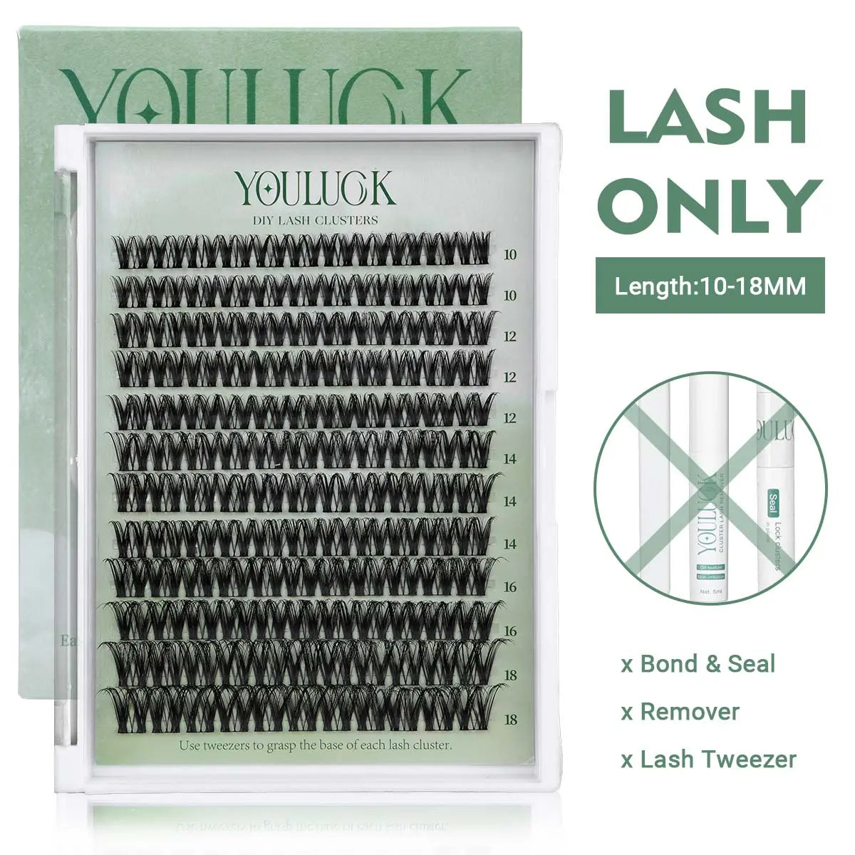 YOULUCK DIY Lash Clusters Kit