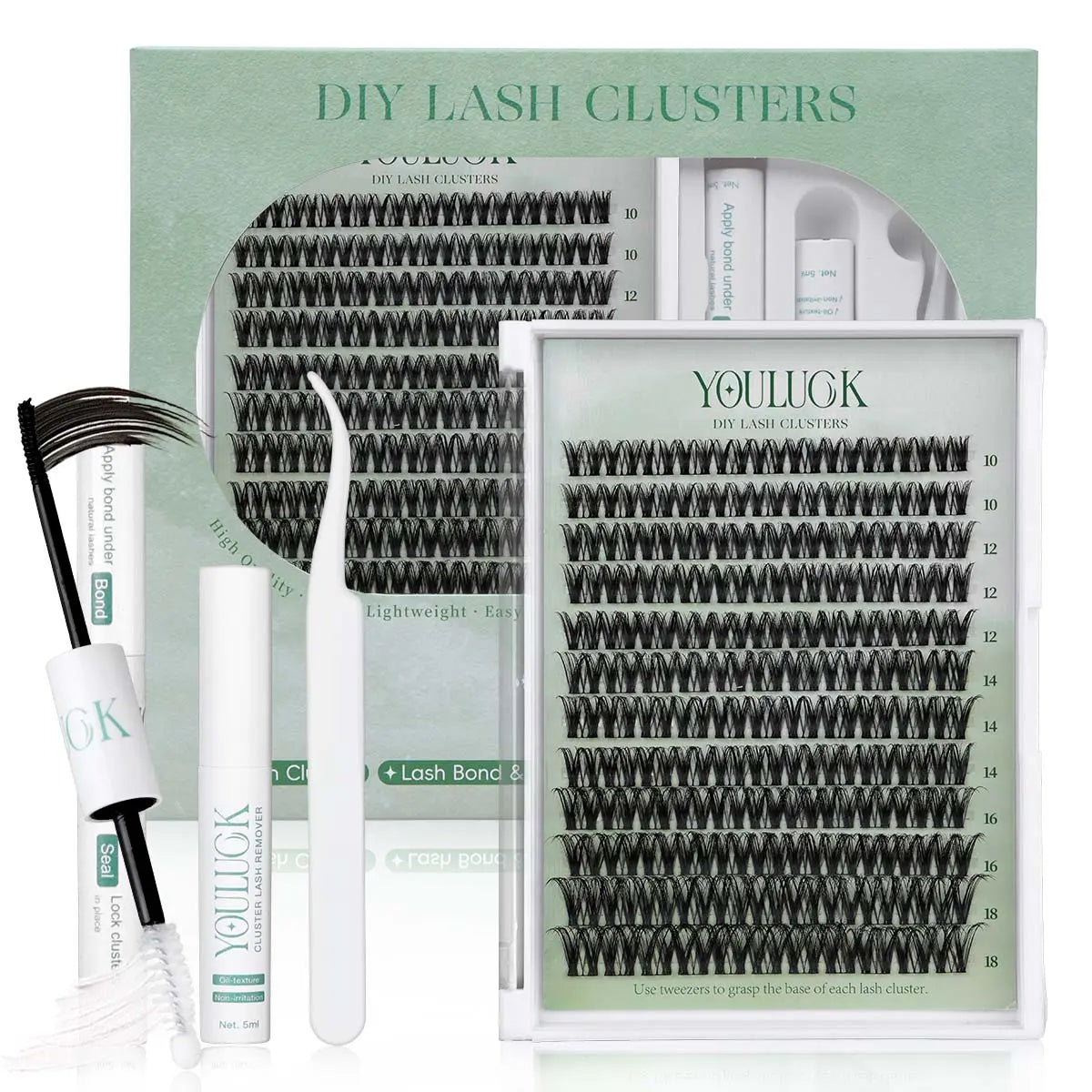 YOULUCK DIY Lash Clusters Kit