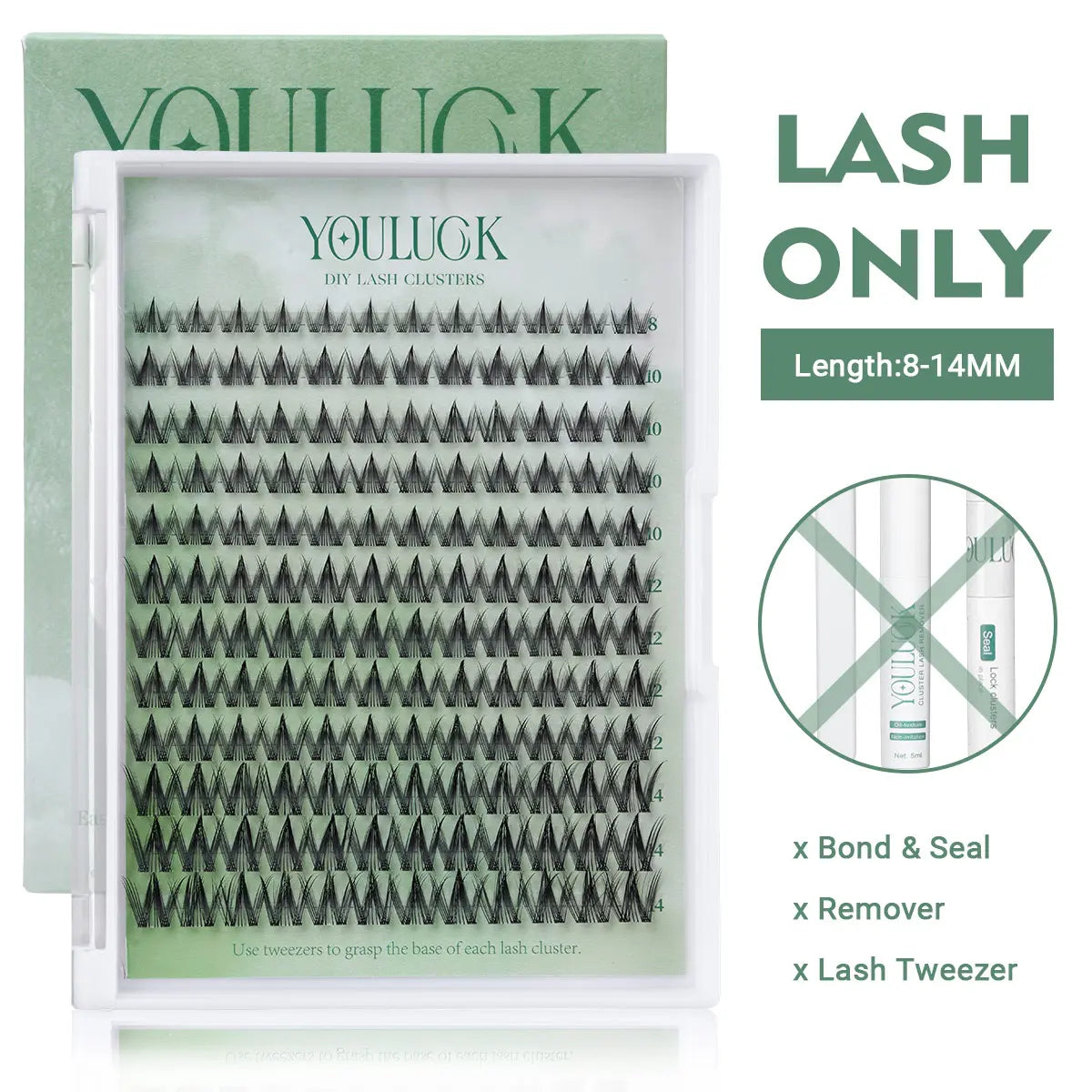 YOULUCK DIY Lash Clusters Kit