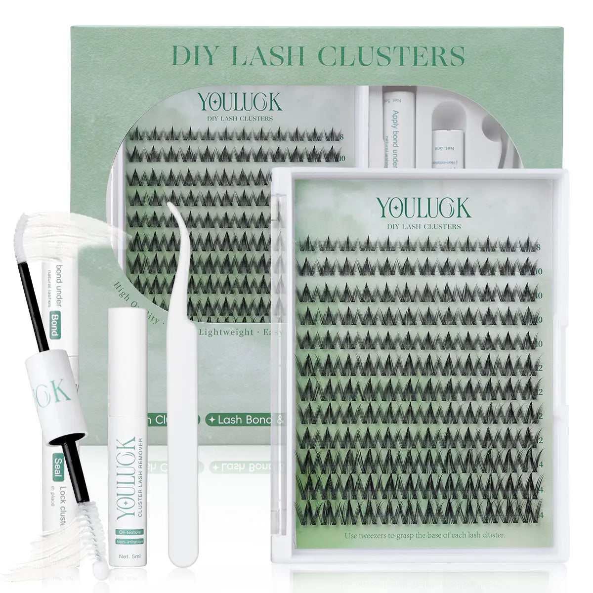 YOULUCK DIY Lash Clusters Kit