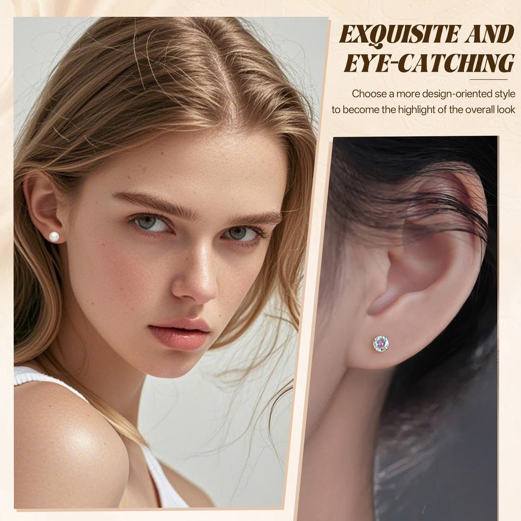 Earring Set, Hypoallergenic,30Pairs