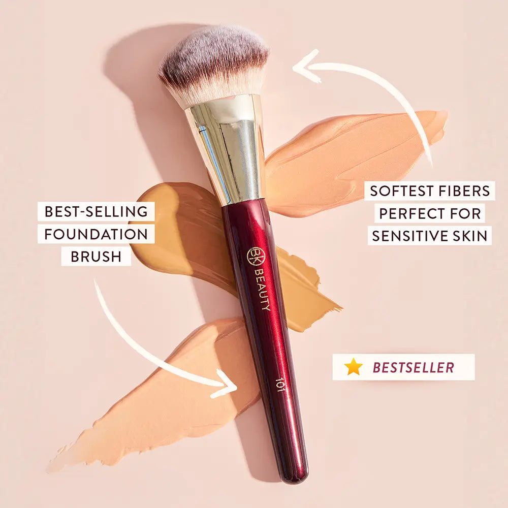 BK Beauty 101 Contoured Foundation Brush