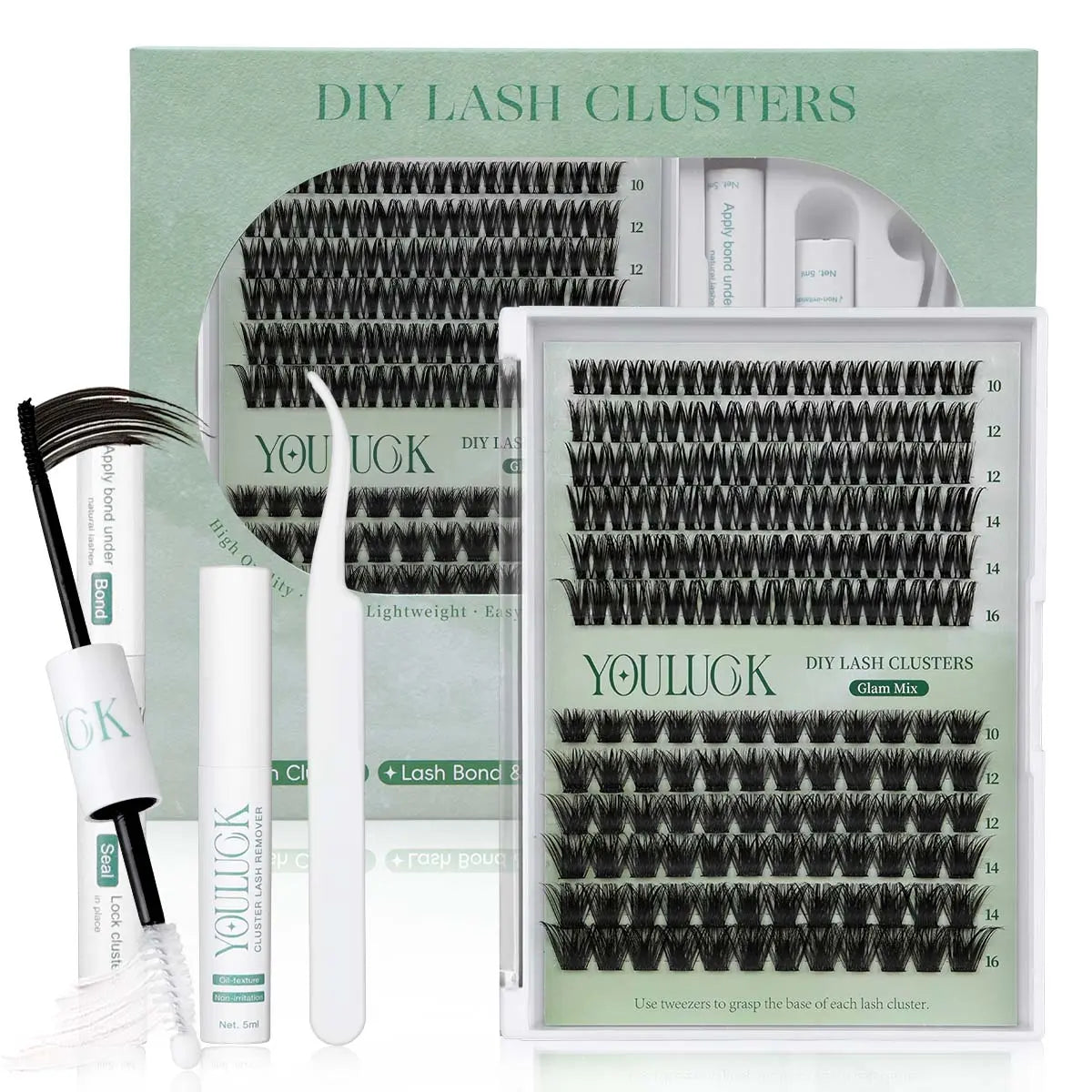 YOULUCK DIY Lash Clusters Kit