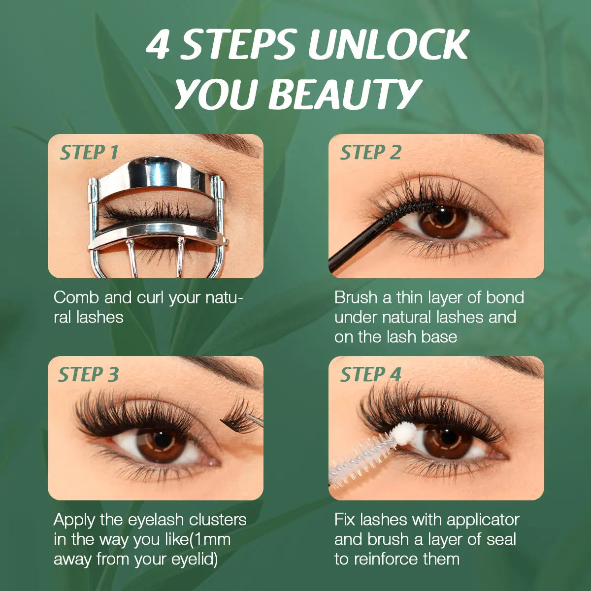 YOULUCK DIY Lash Clusters Kit