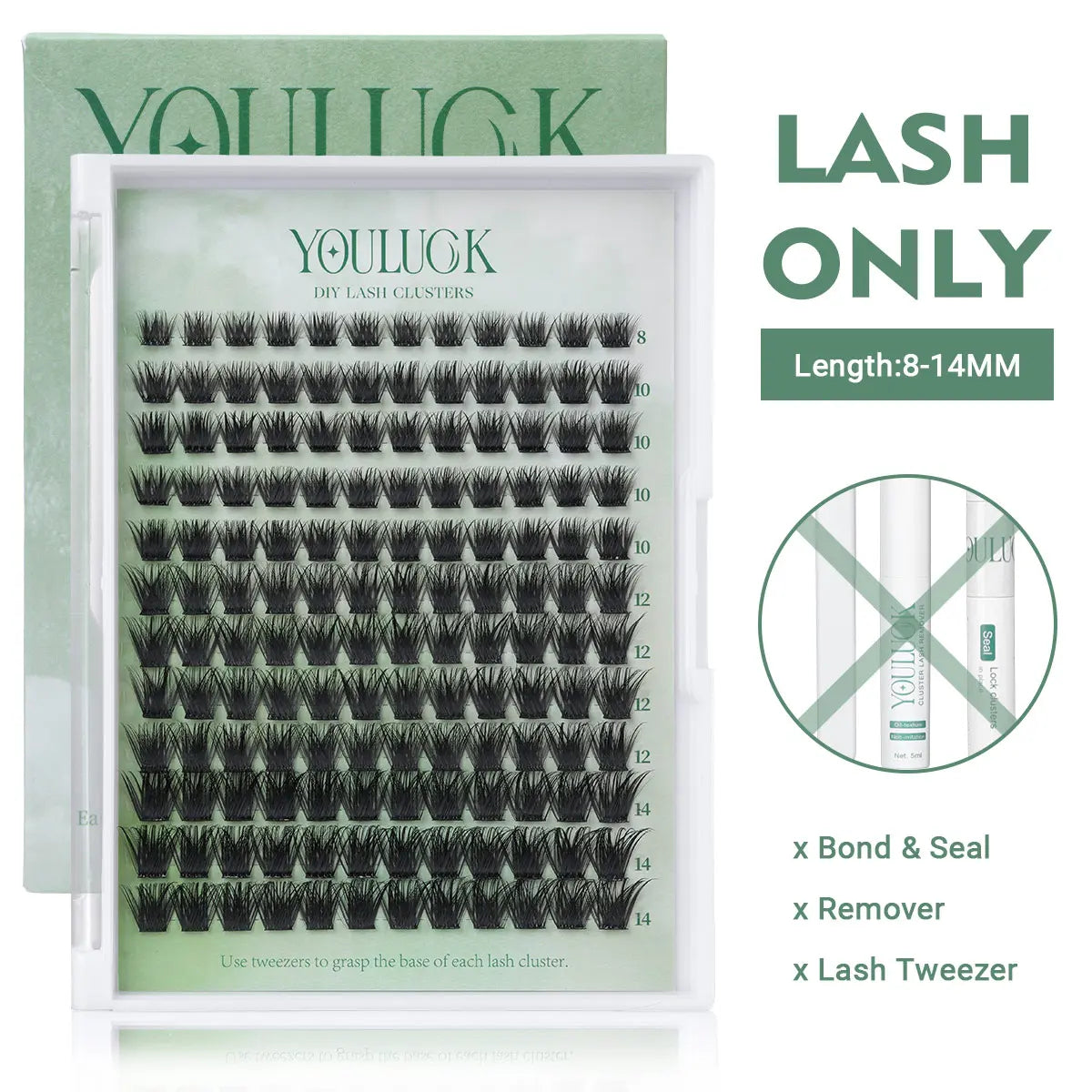 YOULUCK DIY Lash Clusters Kit