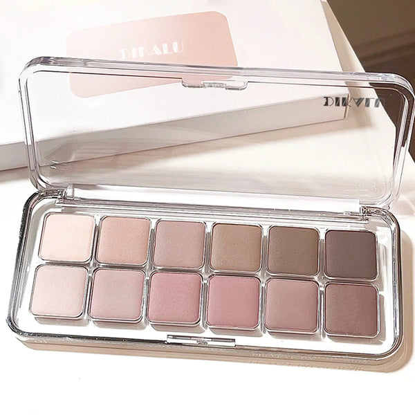 12-Color Matte Eyeshadow Palette