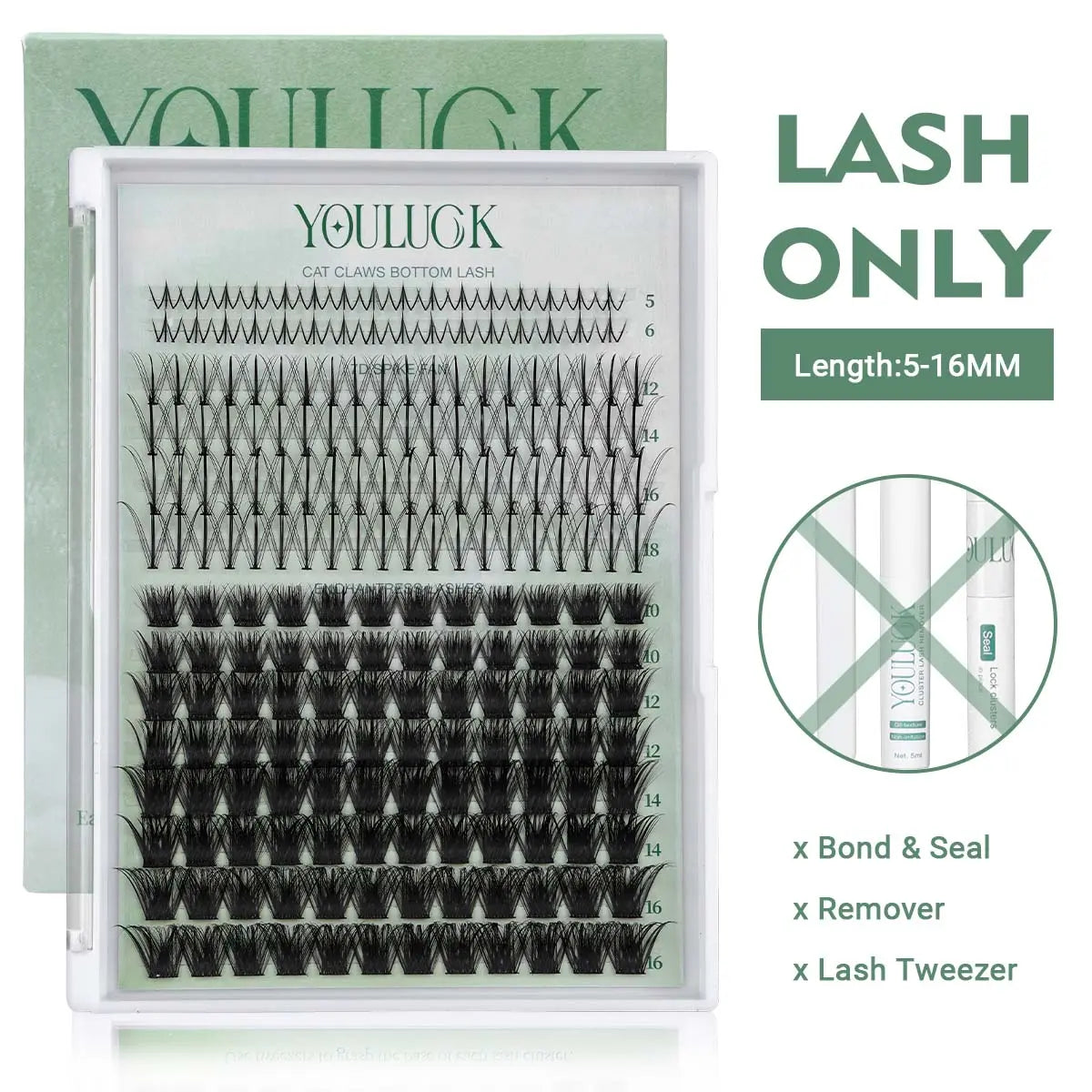 YOULUCK DIY Lash Clusters Kit