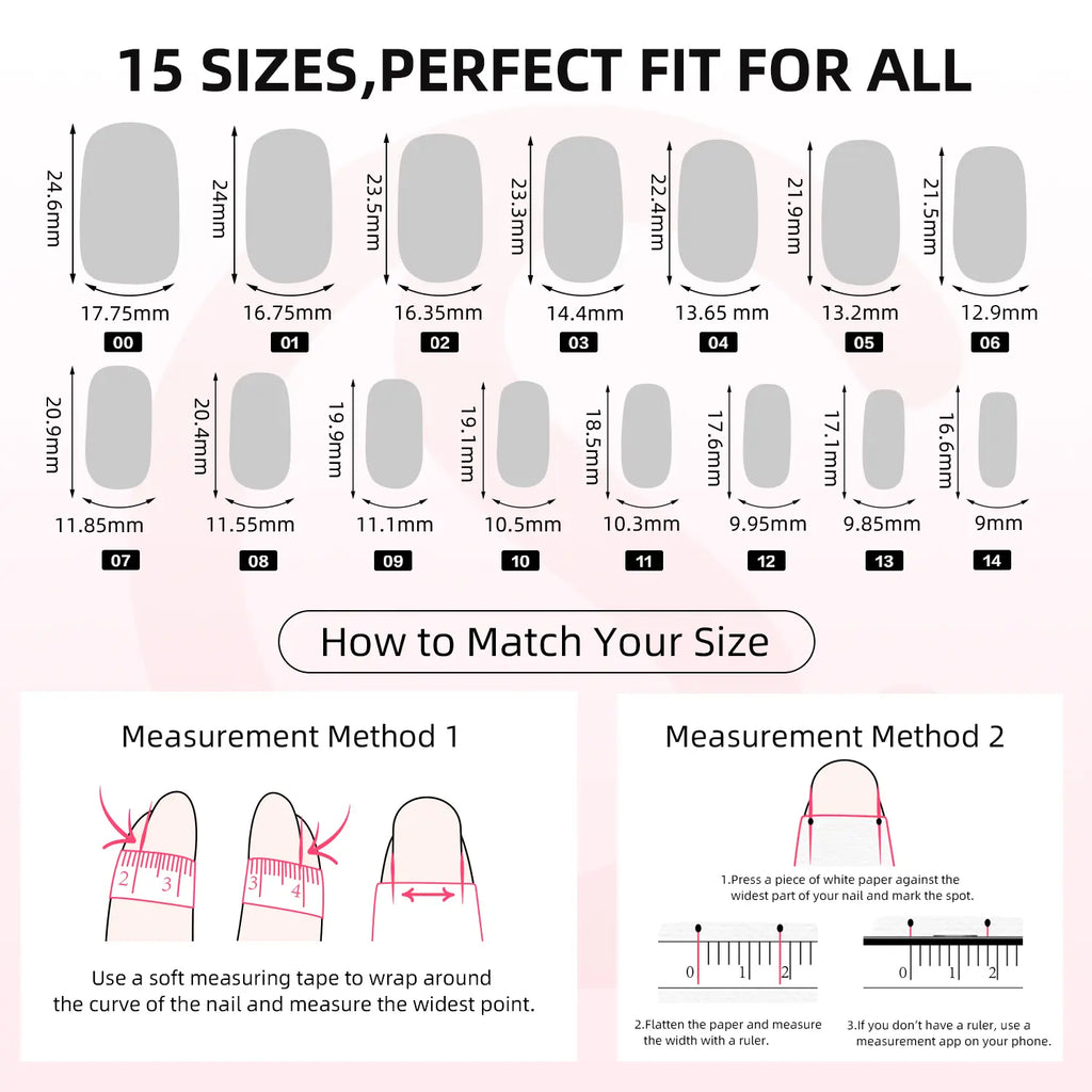 Milky White Press on Nails | Curvlife Nail | 30Pcs 