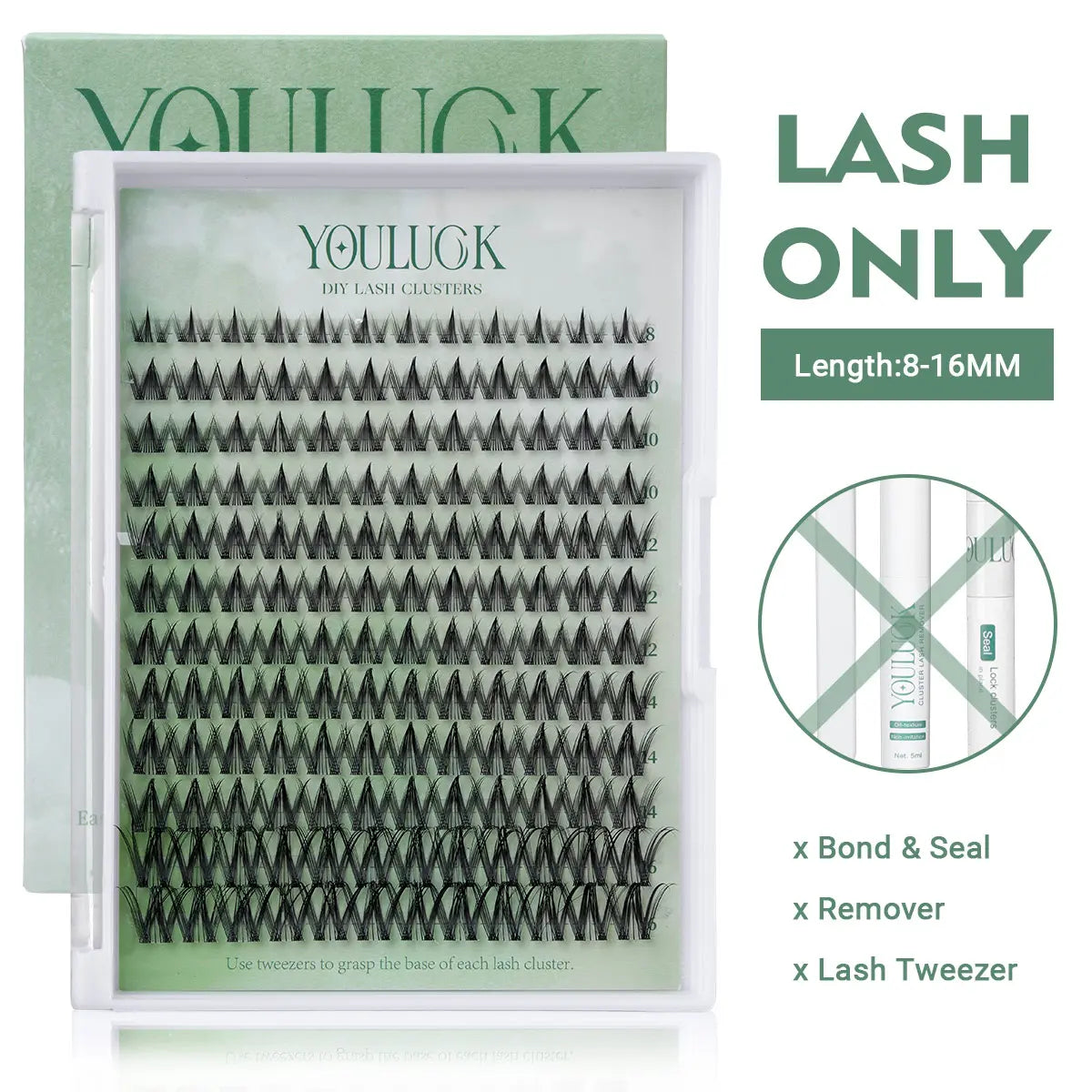YOULUCK DIY Lash Clusters Kit