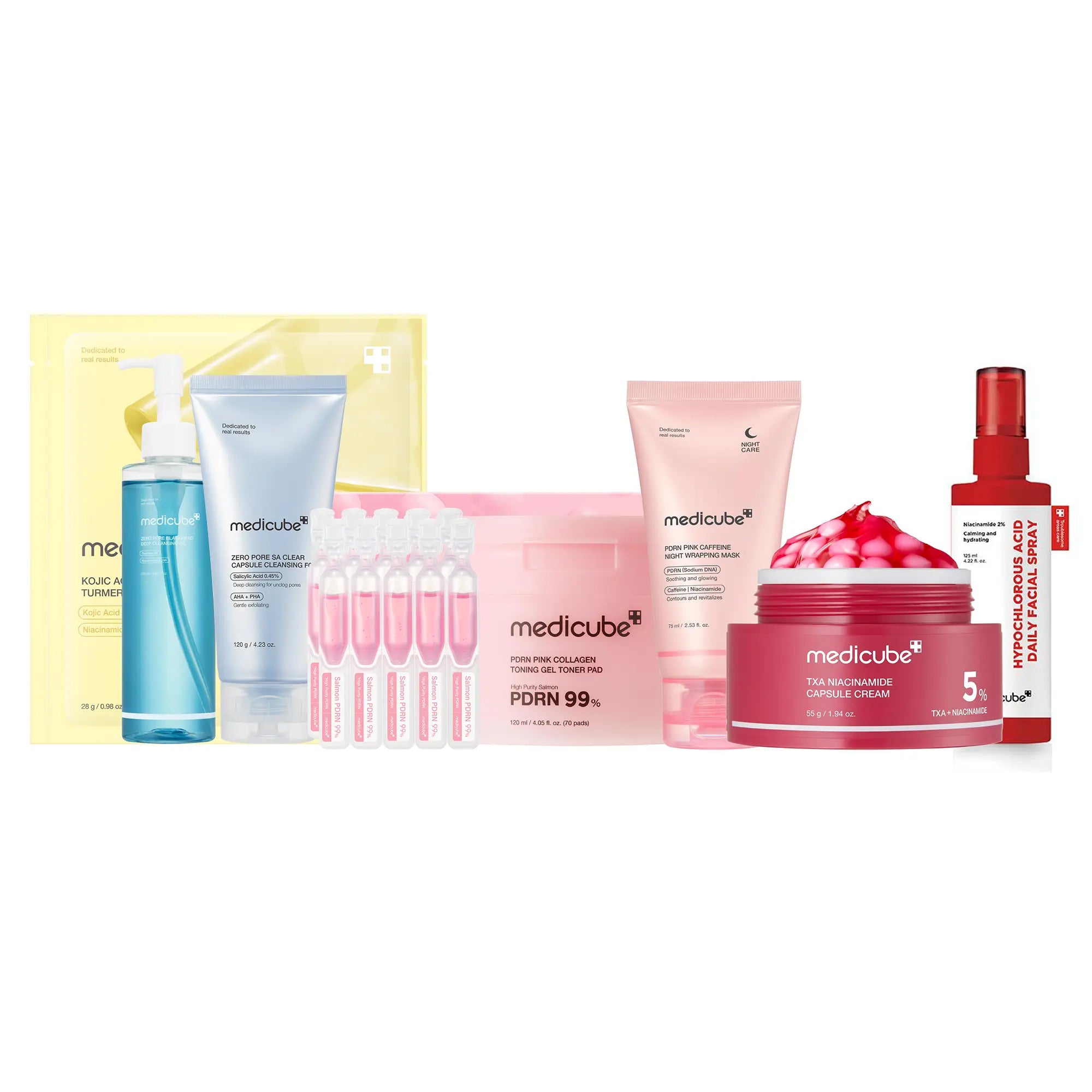 [Medicube] Affordable Glow in a WEEK Set | Achieve Glass Skin in 7 DAYS with Korean Skincare