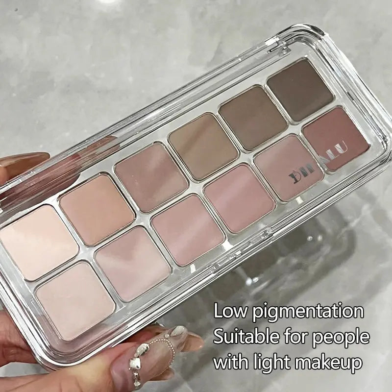 12-Color Matte Eyeshadow Palette
