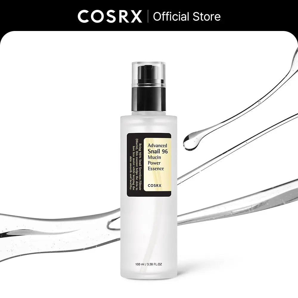 [COSRX Official] Advanced Snail 96 Mucin Power Essence (100Ml) | the ORIGINAL SNAIL MUCIN ESSENCE, GLOBAL TOP SELLER, Korean Skin Rejuvenate