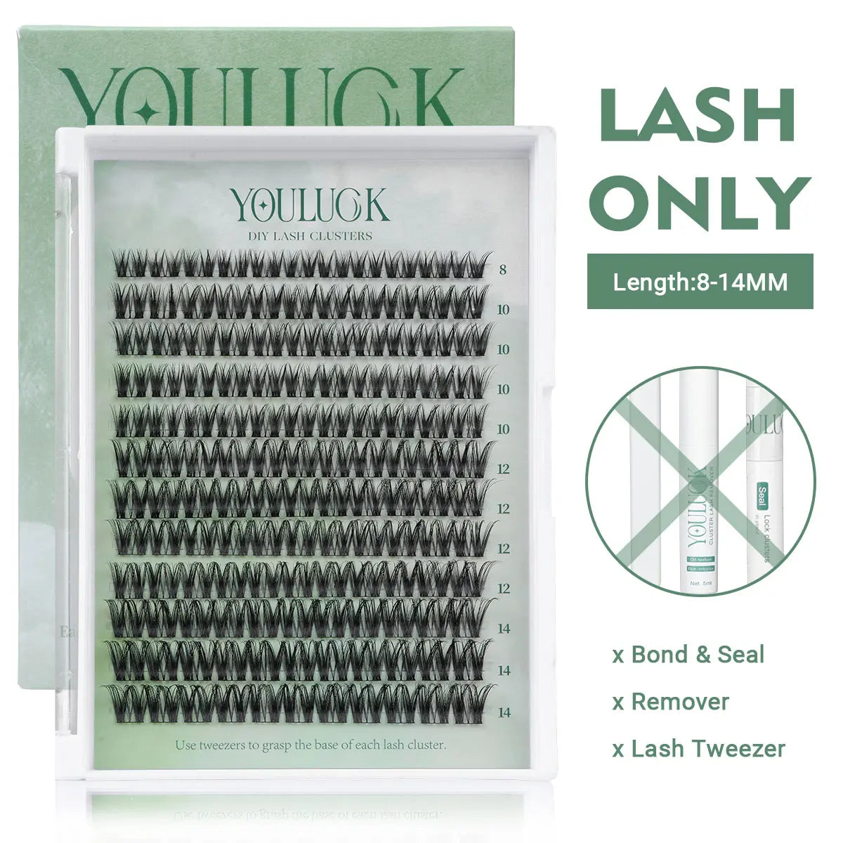 YOULUCK DIY Lash Clusters Kit