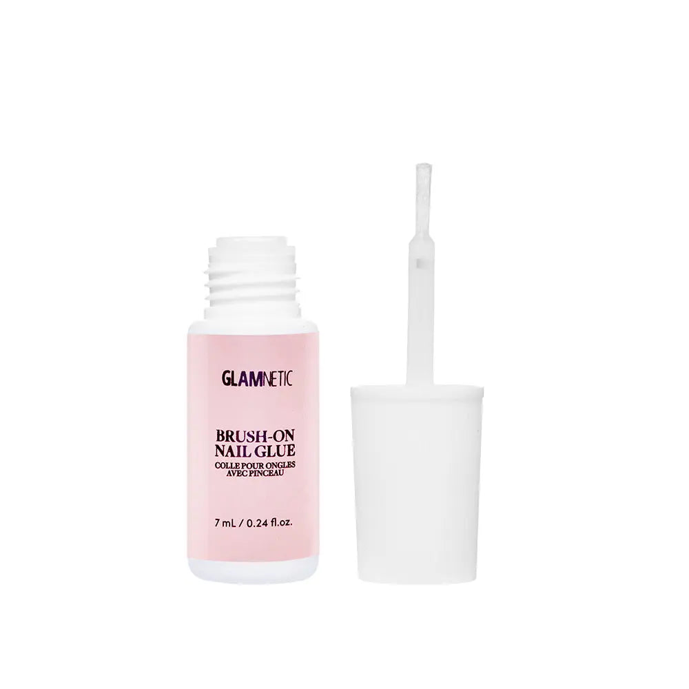 Glamnetic Brush-On Nail Glue for Non Damaging Press on Nails Application