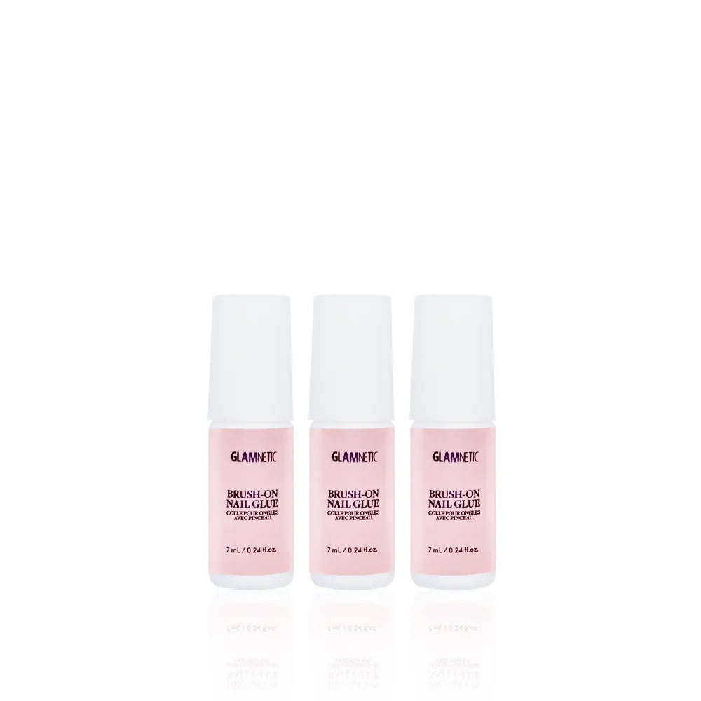 Glamnetic Brush-On Nail Glue for Non Damaging Press on Nails Application