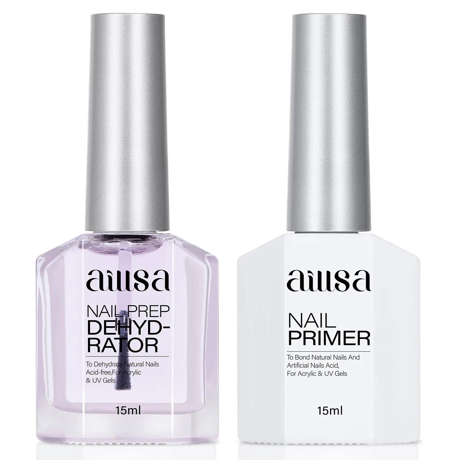 Aillsa Staybond Press on Nail Kit with Gel Glue & UV Lamp