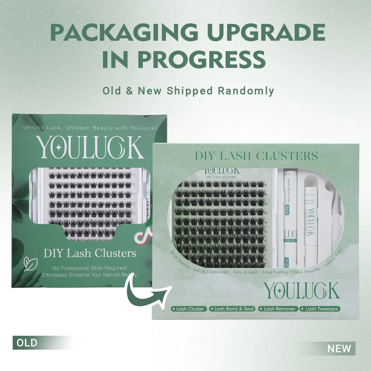 YOULUCK DIY Lash Clusters Kit